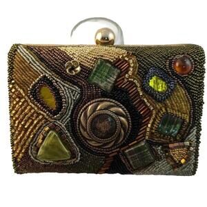 Vintage beaded evening bag Hand Embellished By Owner LNWOT